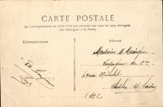 VINTAGE POSTCARD Besancon Les Bains Saline Of Monillere