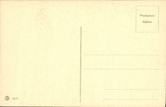 VINTAGE POSTCARD Firenze R Musco Trasfigurazione sul Assembles Tabor Beato Angelico Giovanni da Fiesole