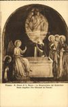 VINTAGE POSTCARD Firenze Museo di S Marco Resurrezione del Redentore Beato Angelico FRA Giovanni da Fiesole