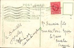 VINTAGE POSTCARD London Touches Gallery