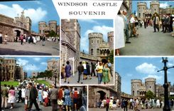 MODERN CARD Windsor Castle Souvenir