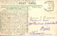 CPA London Clock Tower and Houses of Parliament