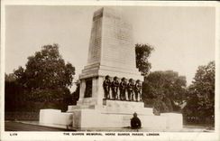 CPA The Guards Memorial Horse Guards Parade London Militaria 
