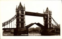 VINTAGE POSTCARD The Tower London Bridge