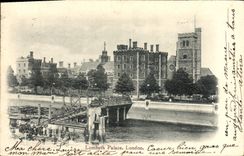 VINTAGE POSTCARD Lambeth London De luxe hotel