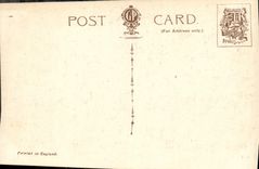 VINTAGE POSTCARD Tower off London The Crown Jewels London