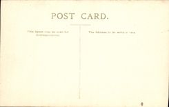 VINTAGE POSTCARD Houses off Parliament London Boat Barge