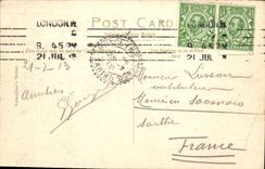 VINTAGE POSTCARD The Guildhall London