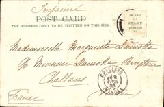 VINTAGE POSTCARD Westminster Abbey Great London Fan-in