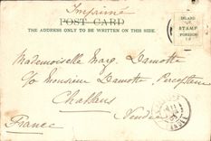 VINTAGE POSTCARD The Houses off Parliament and Westminster Bridge