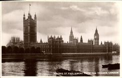 CPA House of Parliament From the Thames London