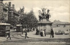 CPA Scotland yard Chames Embankment London 