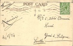VINTAGE POSTCARD The Choir East Westminster Abbey London