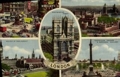 CPM House of Parliament Trafalgar Square London Piccadilly Circus 