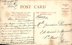 VINTAGE POSTCARD The House off Parliament London