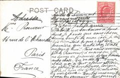 VINTAGE POSTCARD St Clement Danes Strand London