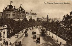 CPA The Thames Embamkment London