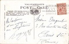 VINTAGE POSTCARD The Cenotaph Whitehall London