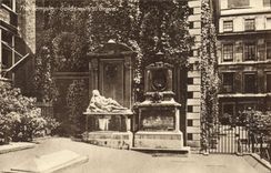 POSTAL de la VENDIMIA el templo Goldsmith S serio