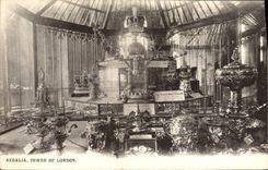 VINTAGE POSTCARD Regalia Tower Off London