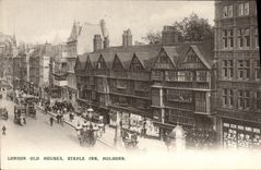 CPA London Old Houses Staple Inn Holborn