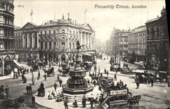 CPA Piccadilly Circus London
