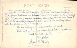 VINTAGE POSTCARD Houses Off Parliament To rivet Thames London