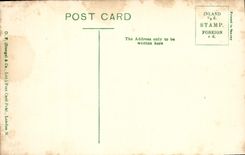 VINTAGE POSTCARD The London National Gallery