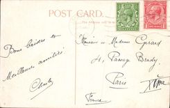 VINTAGE POSTCARD Strand And Gaiety London Theater