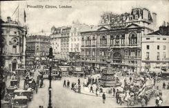 CPA Piccadilly Circus London