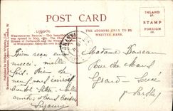 VINTAGE POSTCARD Westminster London Bridge