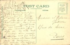 VINTAGE POSTCARD Ramsgate Inner harbor West Boats