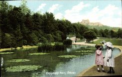 VINTAGE POSTCARD Dover Connaught Park Children