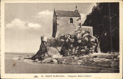 VINTAGE POSTCARD Mount St Holy Michel Vault Aubert