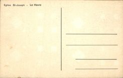 Iglesia San José Le Havre de la POSTAL de la VENDIMIA