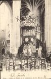 VINTAGE POSTCARD Ghent Pulpit of Truth of the Cathedral of St Bavon