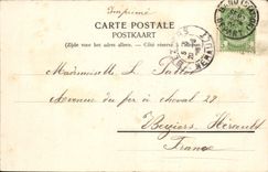 VINTAGE POSTCARD Ghent Canon Dulle Griet