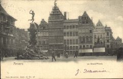 CPA Anvers La Grand Place