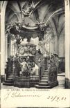 POSTAL Amberes de la VENDIMIA el púlpito de la catedral