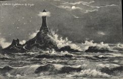CPA Corbiere Lighthouse Jersey Phare