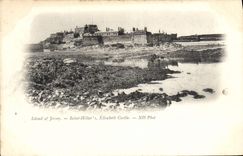CPA Jersey Saint Helier Elisaheth Castle
