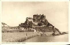 VINTAGE POSTCARD Jersey Mount Pride Castle Gorey