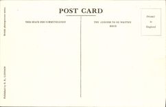 VINTAGE POSTCARD Strike of Lecq Jersey