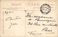 VINTAGE POSTCARD Municipal Clasgow Buildings