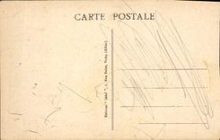 VINTAGE POSTCARD Vichy the Quays De I' Allier