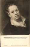 VINTAGE POSTCARD Francisco De Goya Autorretrato Madrid