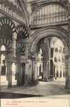 VINTAGE POSTCARD Cordoba Interior Of Mezquita