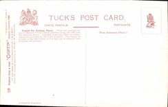 POSTAL Torquay de la VENDIMIA enarbolado para bañar lugares