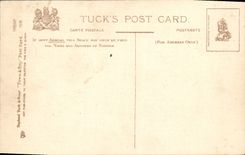 VINTAGE POSTCARD Torquay road and Warren Hill