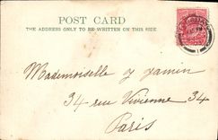 Jardines de Torquay Torwood de la POSTAL de la VENDIMIA